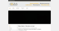 Desktop Screenshot of bazus.nl